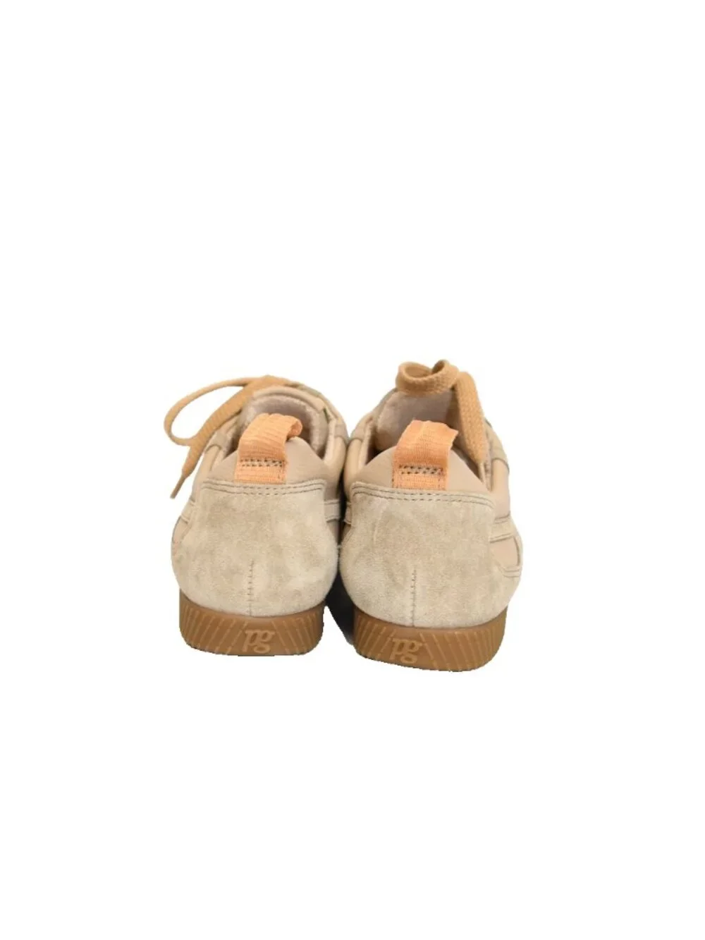 $470 Paul Green CHANTEL SNEAKER COMFORT ALMOND COMBO SUEDE LEATHER 9.5 (TF22)